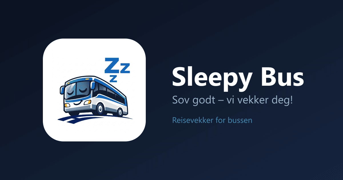 Produkt 2: Sleepy Bus